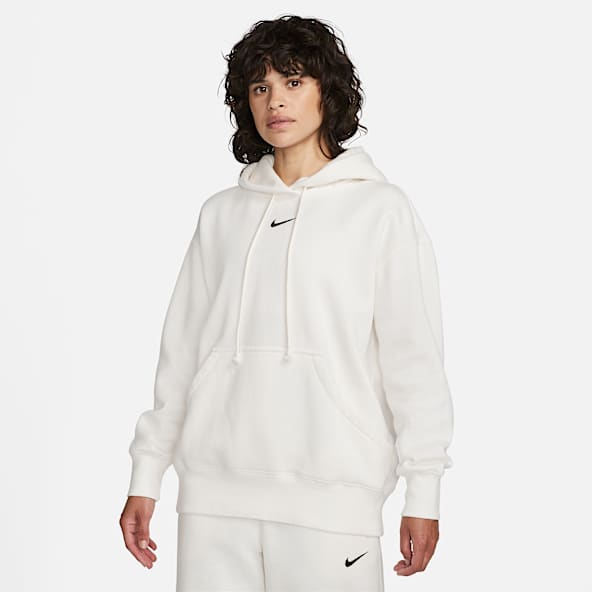 White Hoodies Pullovers. Nike